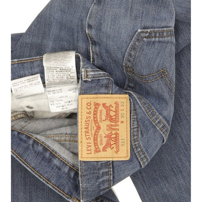 Levi's 511 Men Blue Straight Slim Stretch Jeans W30 L30