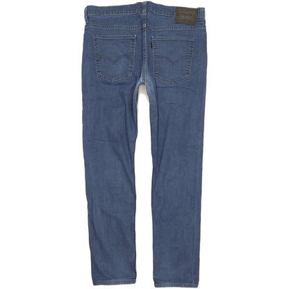 Levi's 508 Men Blue Straight Slim Stretch Jeans W34 L31