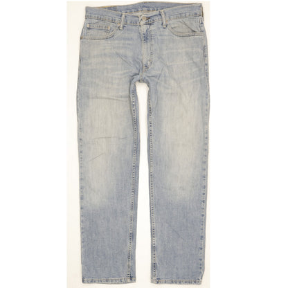 Levi's 505 Men Blue Straight Regular Stretch Jeans W32 L30