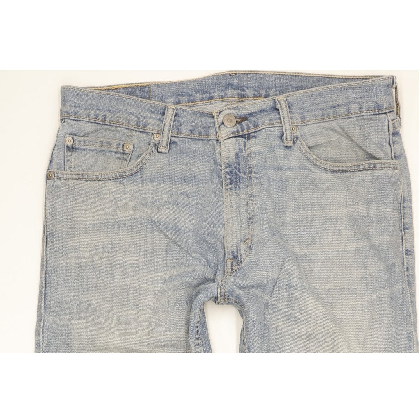 Levi's 505 Men Blue Straight Regular Stretch Jeans W32 L30