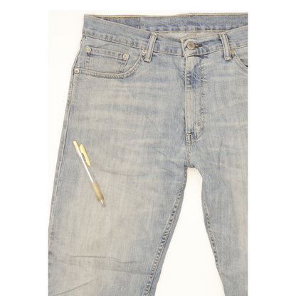 Levi's 505 Men Blue Straight Regular Stretch Jeans W32 L30