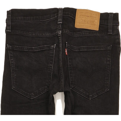 Levi's Men Black Skinny Slim Jeans W31 L29
