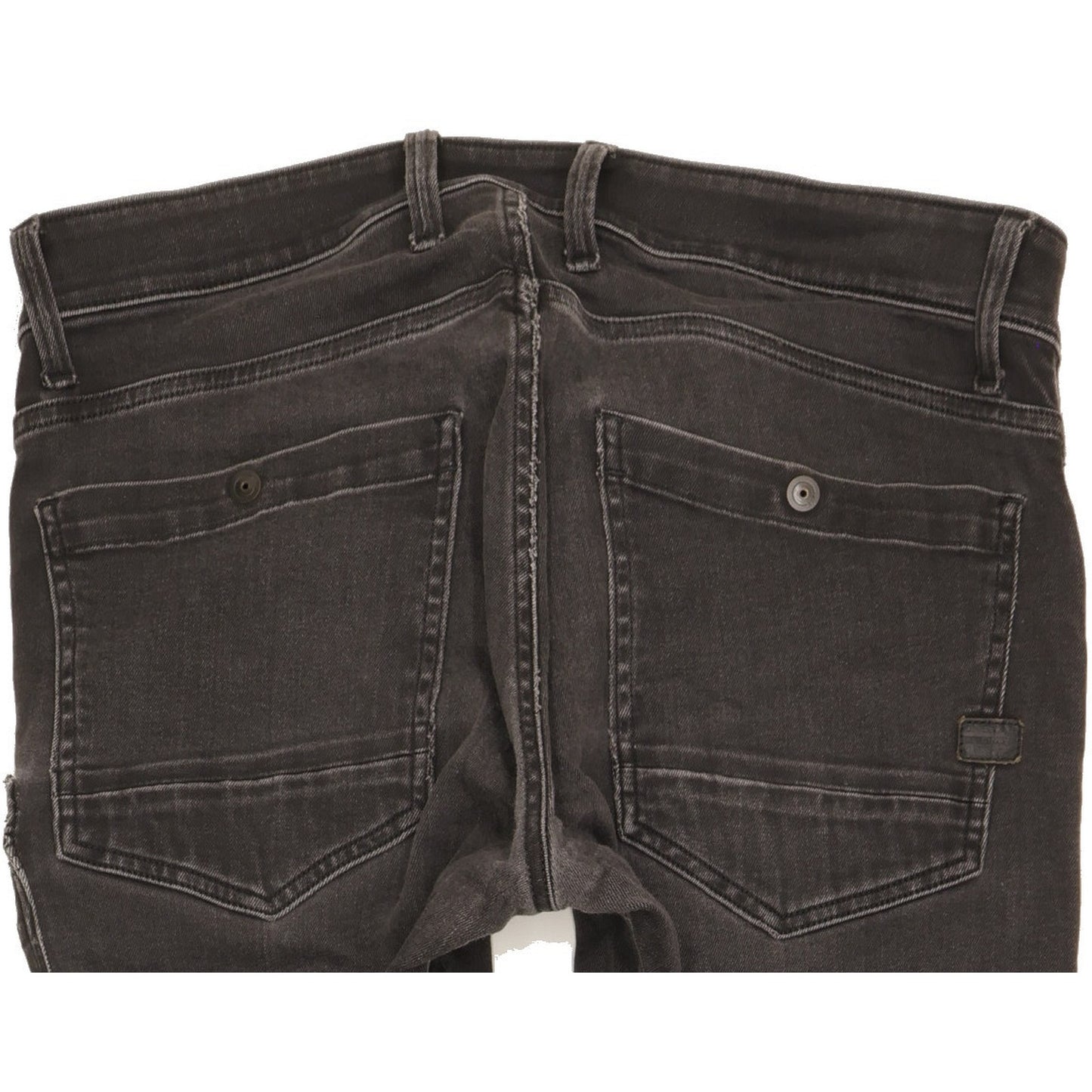 G-Star Powel Men Black Skinny Slim Stretch Jeans W36 L32