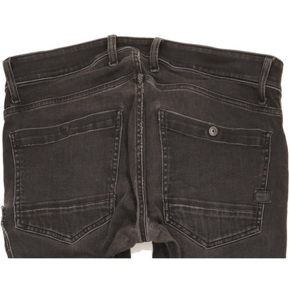 G-Star Powel Men Black Skinny Slim Stretch Jeans W36 L32