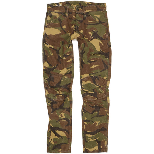 G-Star 5622 3D Men Green Tapered Regular Jeans W30 L34