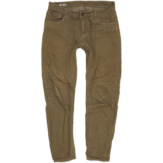 G-Star Arc 3D Men Green Tapered Loose Boyfriend Jeans W29 L34