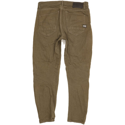 G-Star Arc 3D Men Green Tapered Loose Boyfriend Jeans W29 L34