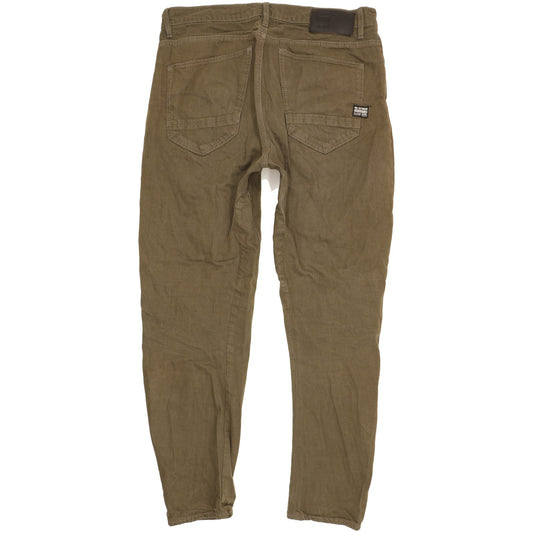 G-Star Arc 3D Men Green Tapered Loose Boyfriend Jeans W29 L34