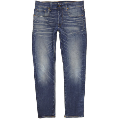 G-Star 3301 Men Blue Skinny Slim Stretch Jeans W29 L29