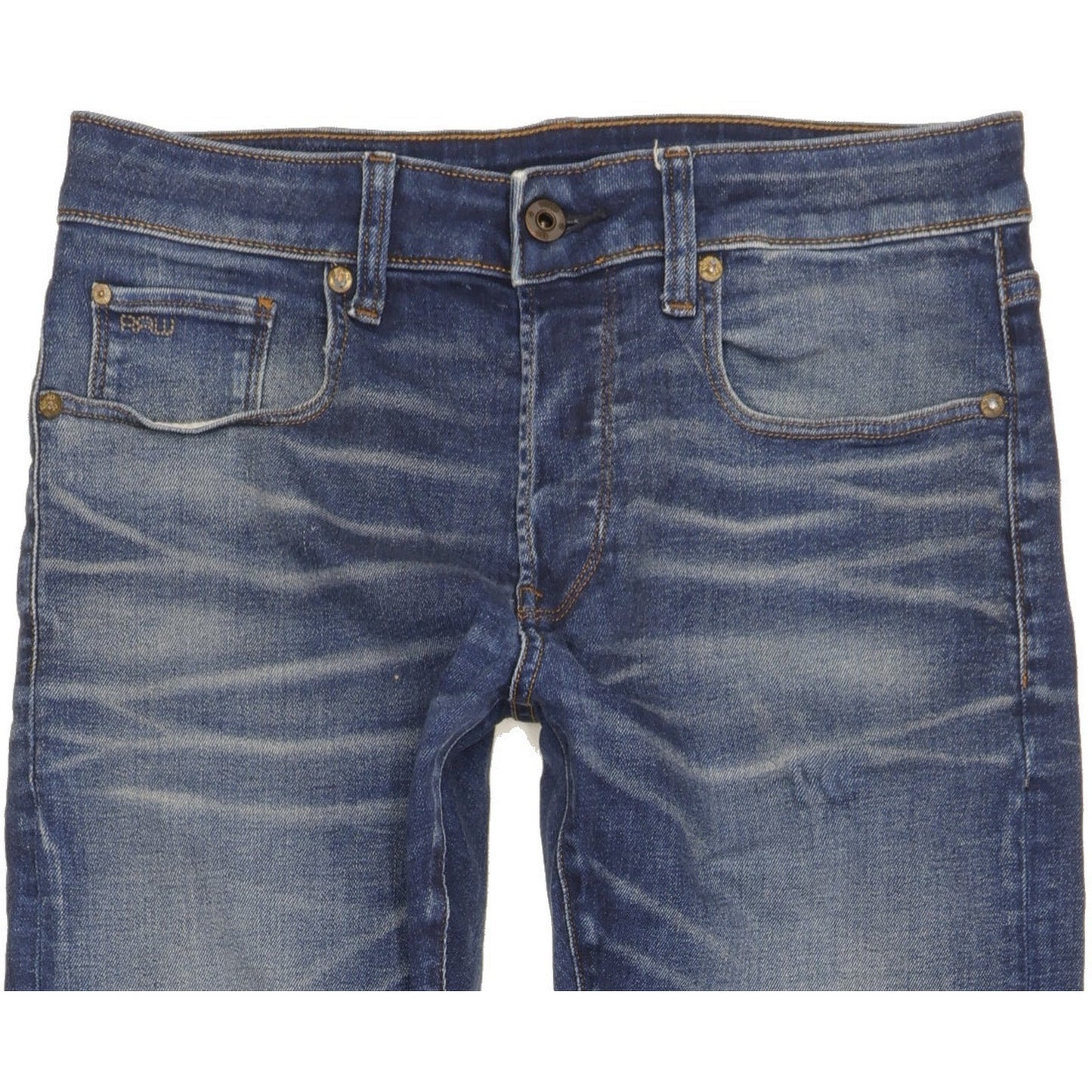 G-Star 3301 Men Blue Skinny Slim Stretch Jeans W29 L29