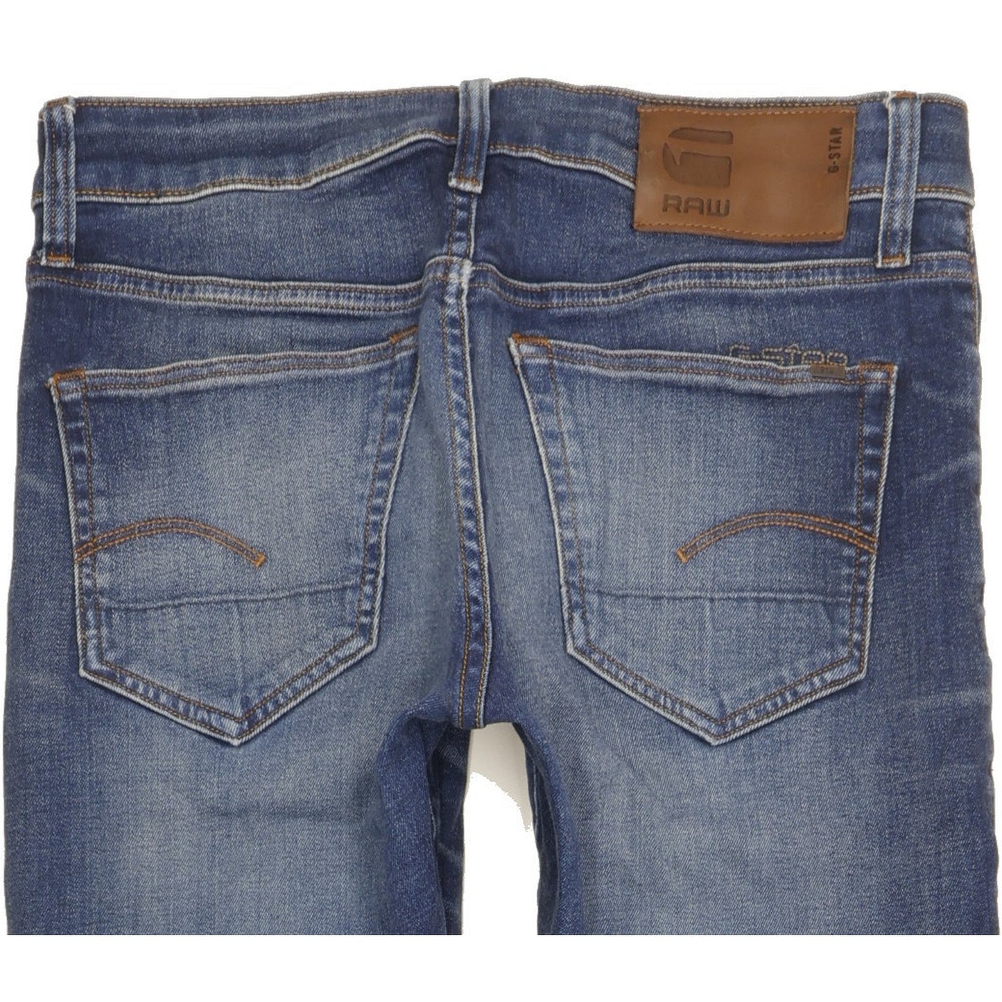 G-Star 3301 Men Blue Skinny Slim Stretch Jeans W29 L29