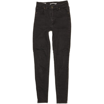 Levi's Mile Women Black Skinny Slim Stretch Jeans W26 L29