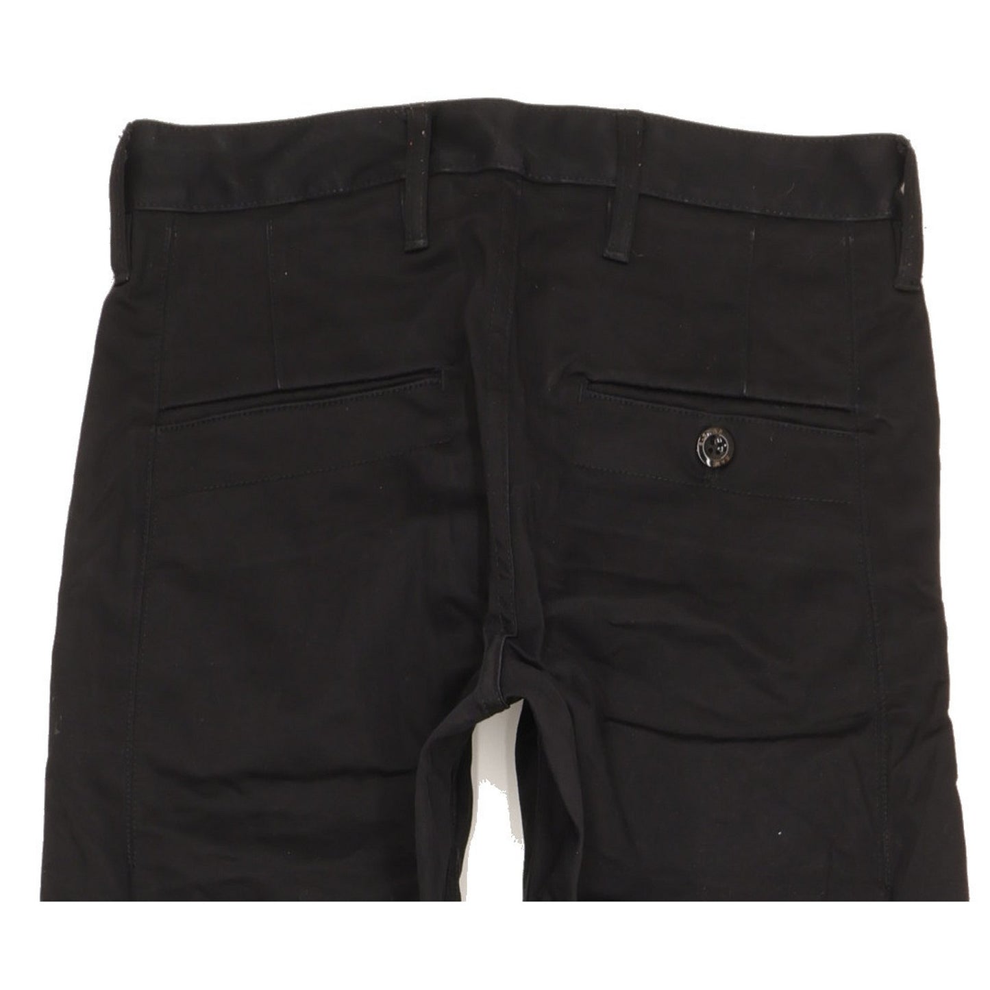 G-Star Bronson Men Black Straight Slim Chino Stretch Trousers W27 L29