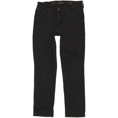 Levi's Demi Curve Women Black Straight Classic Stretch Jeans W28 L29