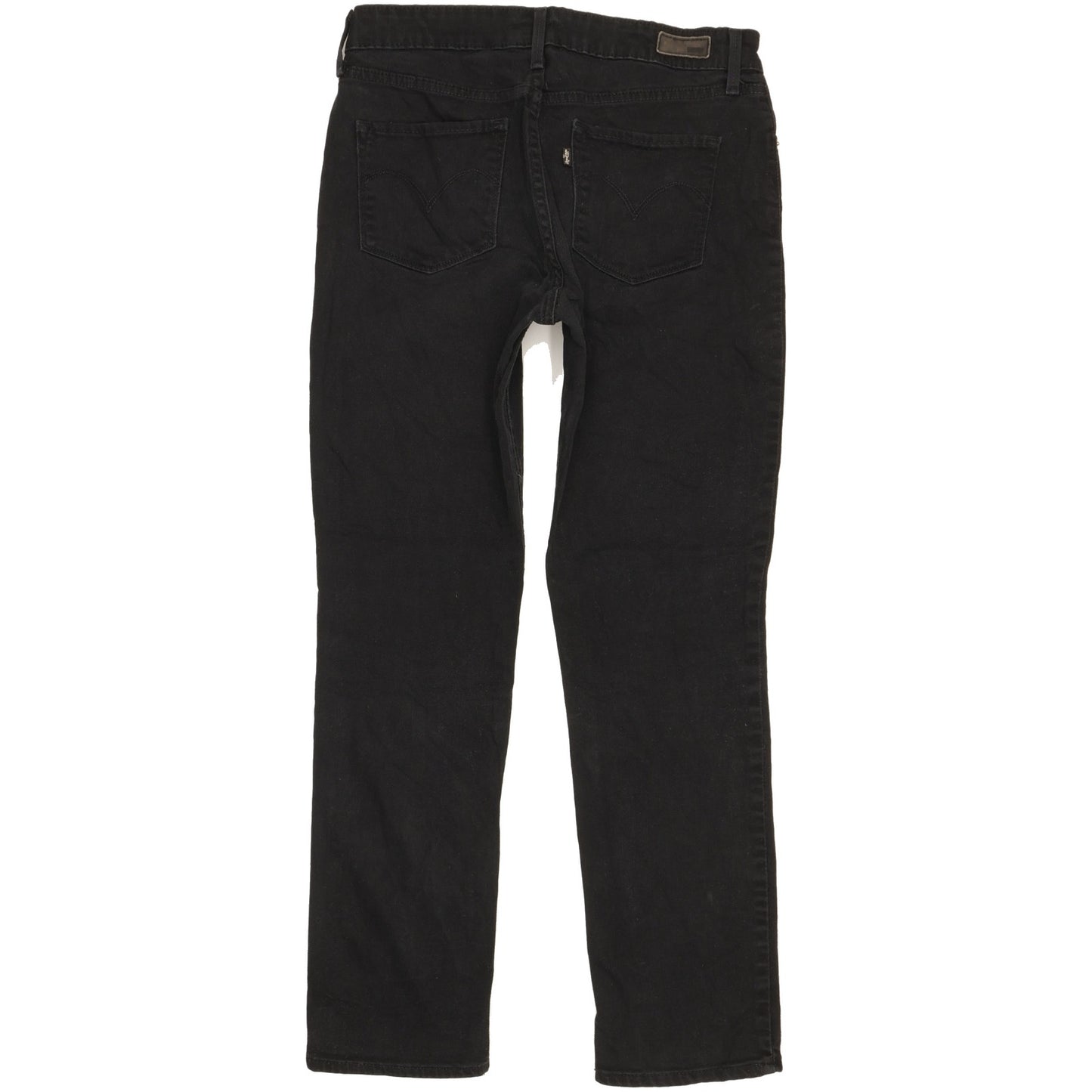 Levi's Demi Curve Women Black Straight Classic Stretch Jeans W28 L29