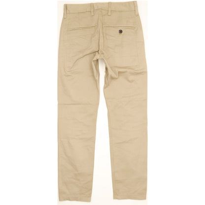 G-Star Bronson Men Beige Straight Slim Chino Stretch Trousers W27 L28
