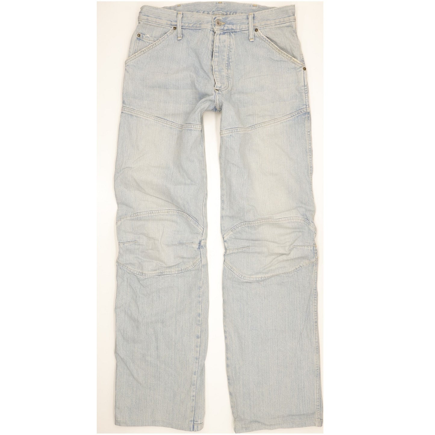 G-Star Elwood Men Blue Straight Regular Jeans W33 L36
