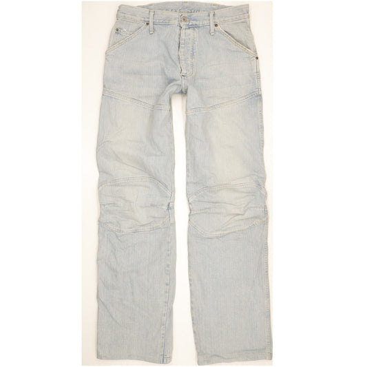 G-Star Elwood Men Blue Straight Regular Jeans W33 L36