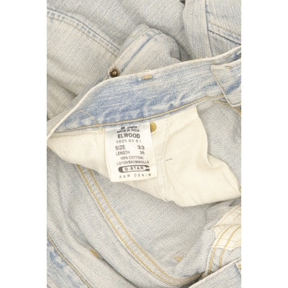 G-Star Elwood Men Blue Straight Regular Jeans W33 L36