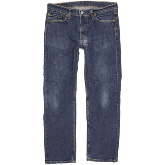 Levi's 513 Men Blue Straight Regular Stretch Jeans W32 L27