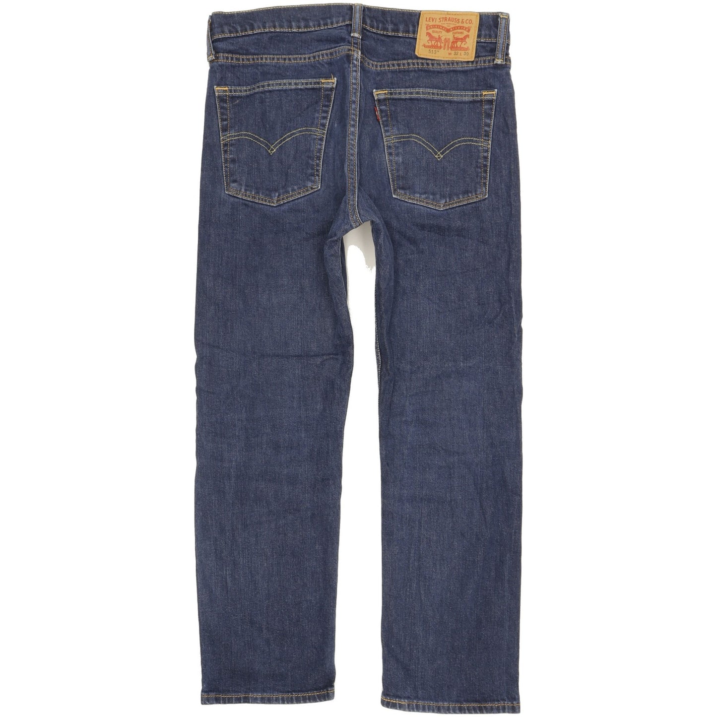 Levi's 513 Men Blue Straight Regular Stretch Jeans W32 L27