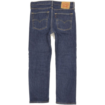 Levi's 513 Men Blue Straight Regular Stretch Jeans W32 L27