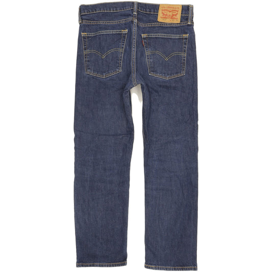 Levi's 513 Men Blue Straight Regular Stretch Jeans W32 L27