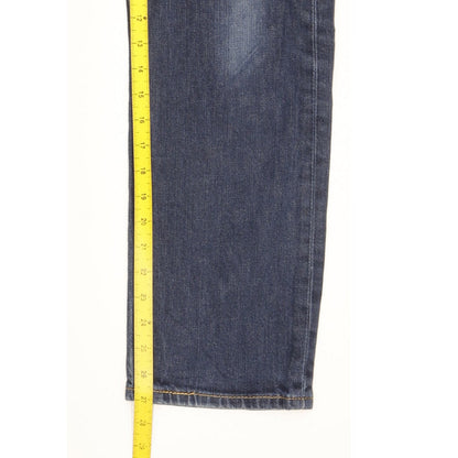 Levi's 513 Men Blue Straight Regular Stretch Jeans W32 L27
