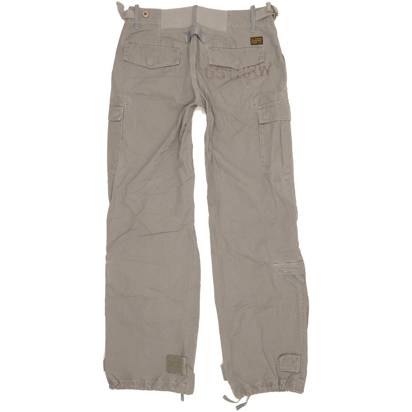 G-Star Field Women Grey Wide-Leg Slim Trousers W28 L32