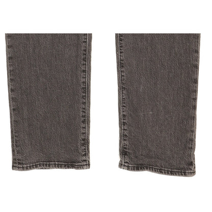 Levi's 502 Men Grey Tapered Regular Stretch Jeans W34 L33