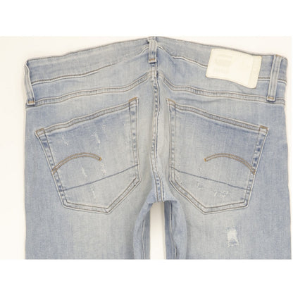 G-Star 3301 Deconstructed Men Blue Skinny Slim Stretch Jeans W32 L32