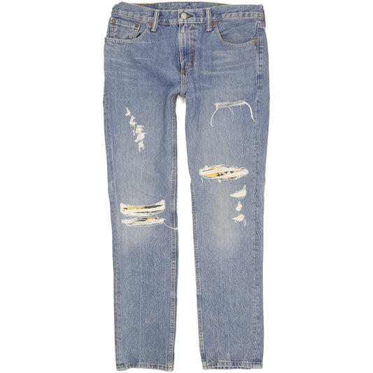 Levi's 511 Men Blue Straight Slim Stretch Jeans W33 L32