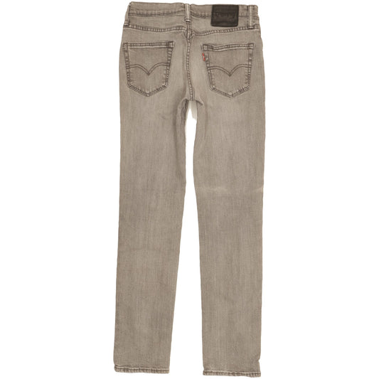 Levi's 511 Men Grey Straight Slim Jeans W30 L32