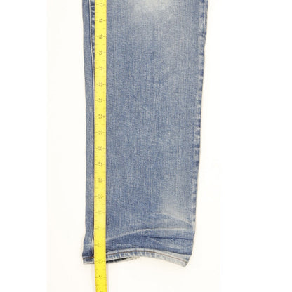 G-Star 3301 Men Blue Straight Slim Jeans W34 L33
