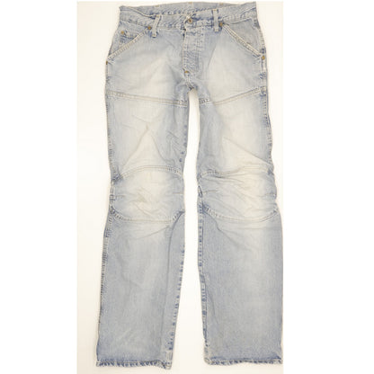 G-Star Elwood Men Blue Straight Regular Jeans W32 L33