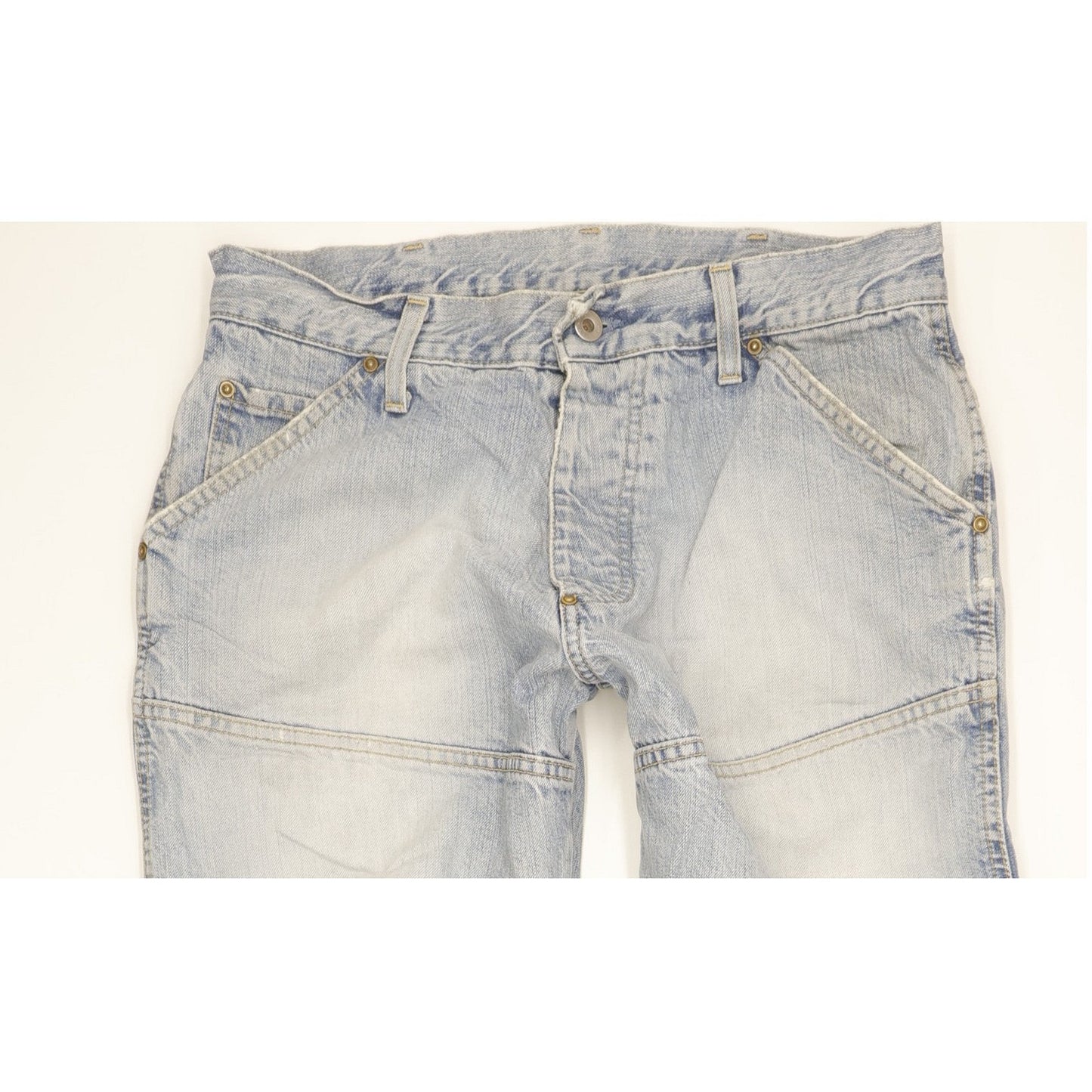 G-Star Elwood Men Blue Straight Regular Jeans W32 L33