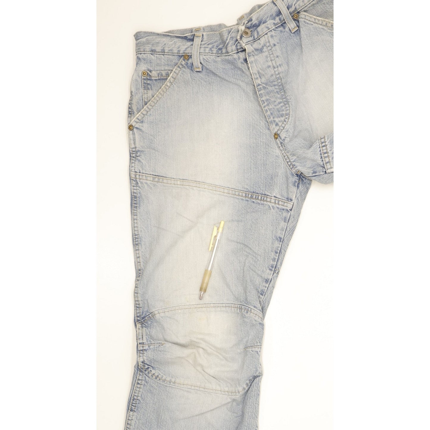 G-Star Elwood Men Blue Straight Regular Jeans W32 L33