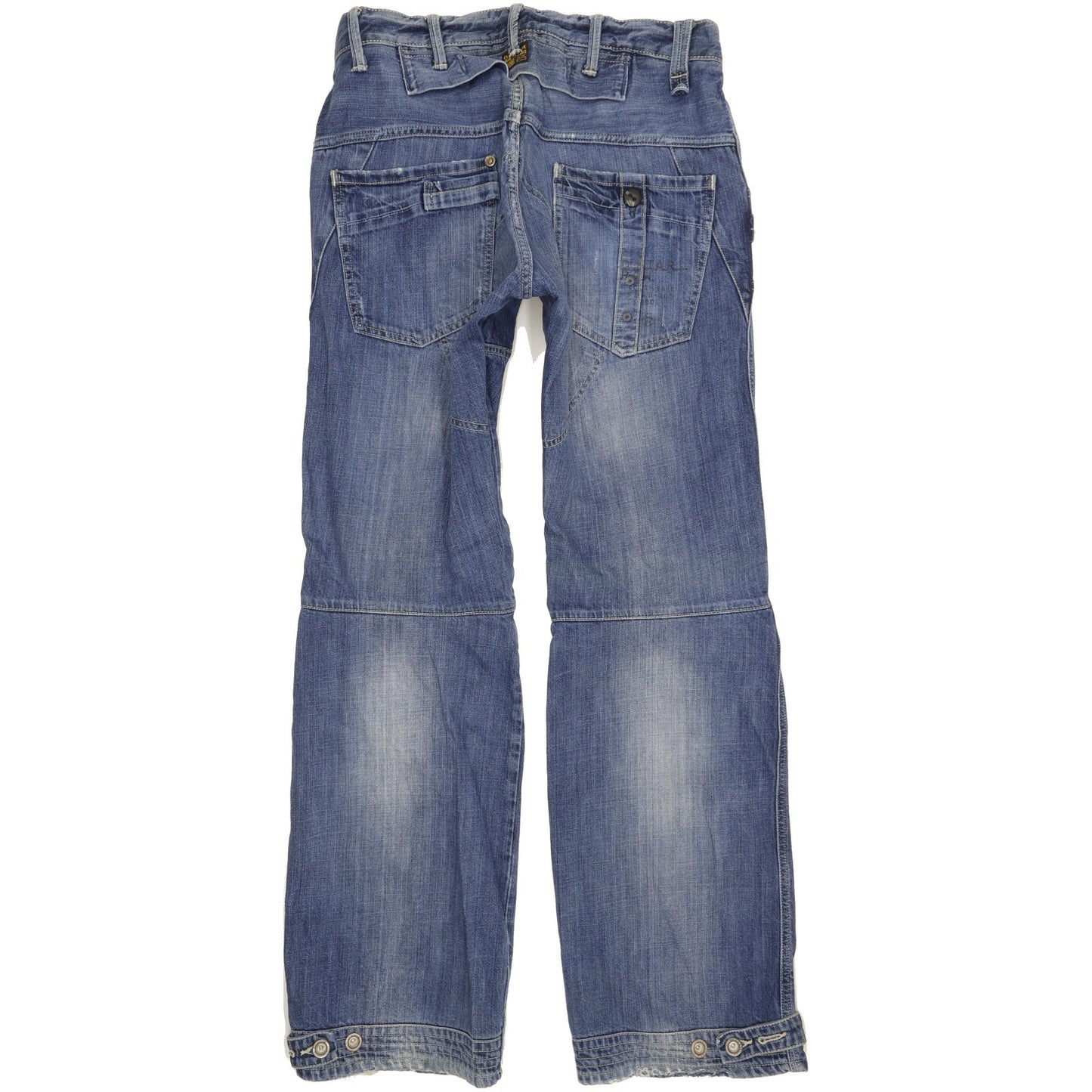 G-Star Raff Elwood Men Blue Straight Regular Jeans W33 L35