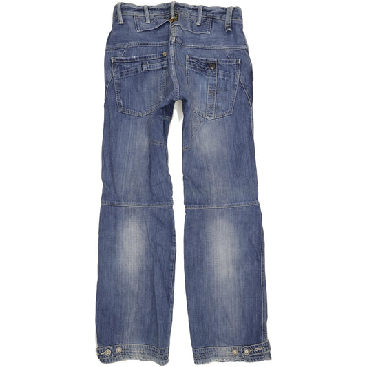 G-Star Raff Elwood Men Blue Straight Regular Jeans W33 L35