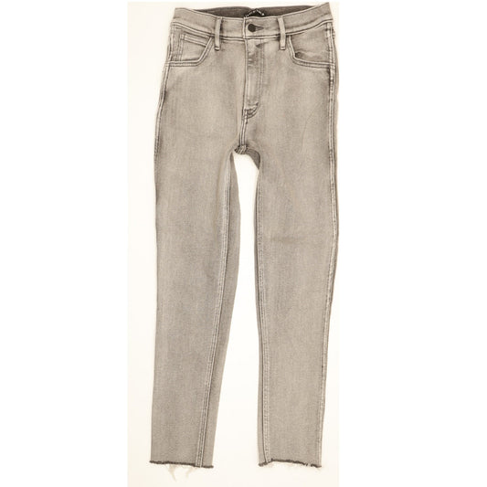 Levi's Line 8 Women Grey Skinny Slim Jeans W26 L26