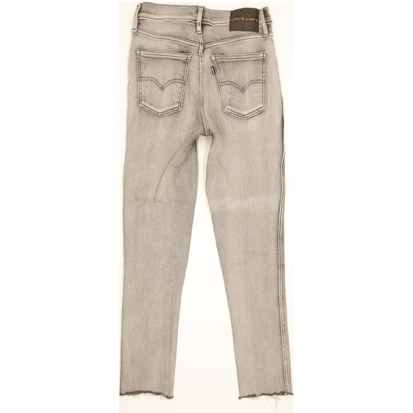 Levi's Line 8 Women Grey Skinny Slim Jeans W26 L26