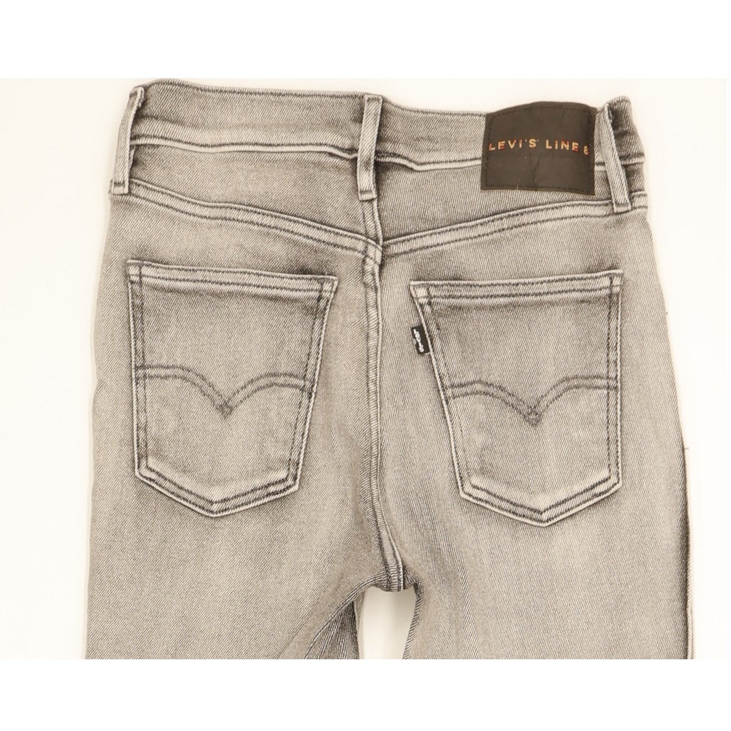 Levi's Line 8 Women Grey Skinny Slim Jeans W26 L26