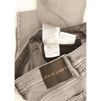 Levi's Line 8 Women Grey Skinny Slim Jeans W26 L26