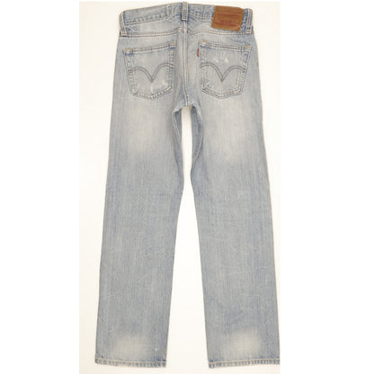 Levi's 514 Men Blue Straight Slim Jeans W30 L30