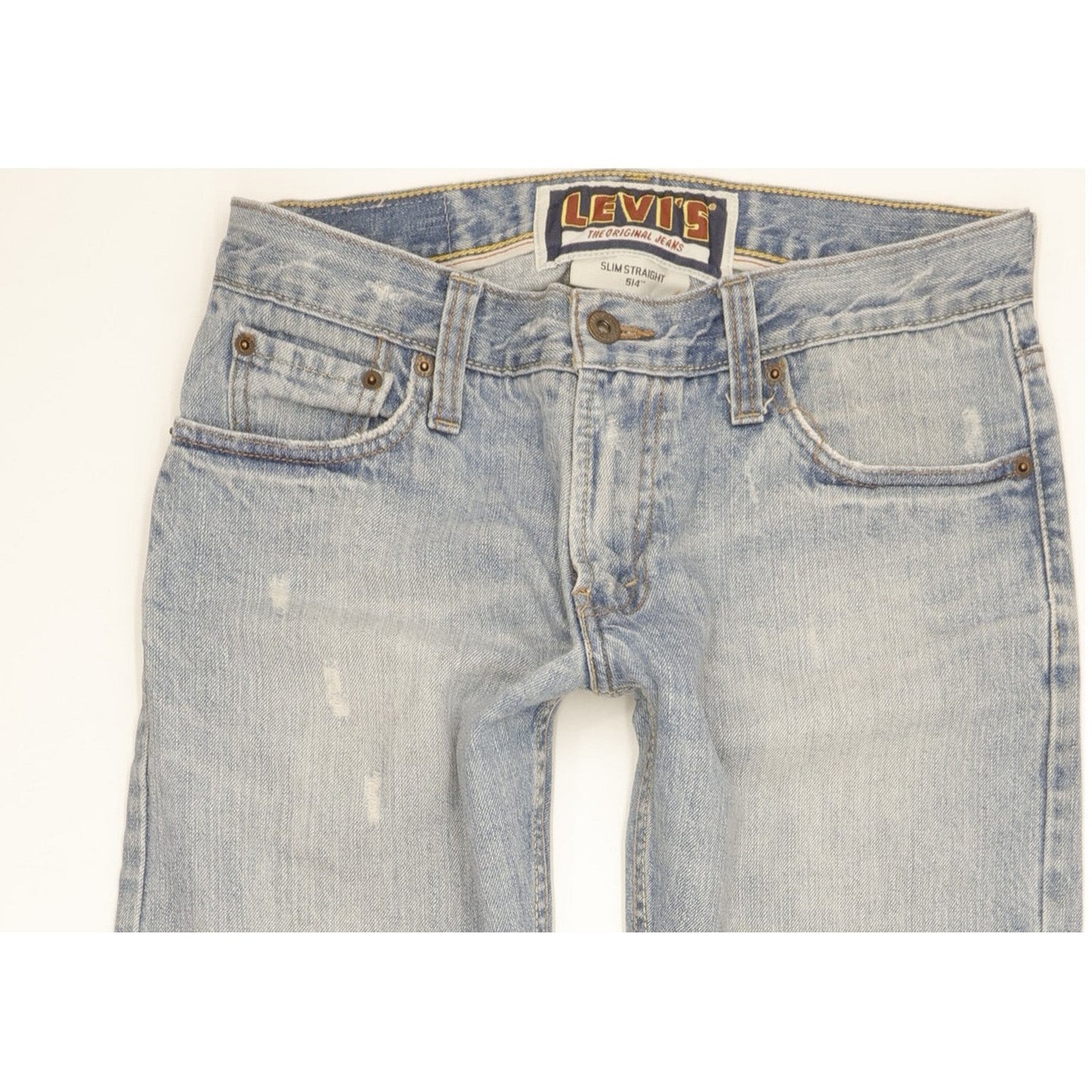 Levi's 514 Men Blue Straight Slim Jeans W30 L30