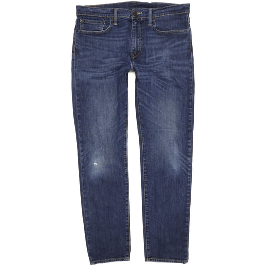 Levi's 502 Men Blue Tapered Regular Stretch Jeans W36 L32
