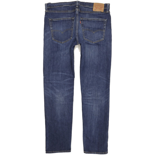 Levi's 502 Men Blue Tapered Regular Stretch Jeans W36 L32