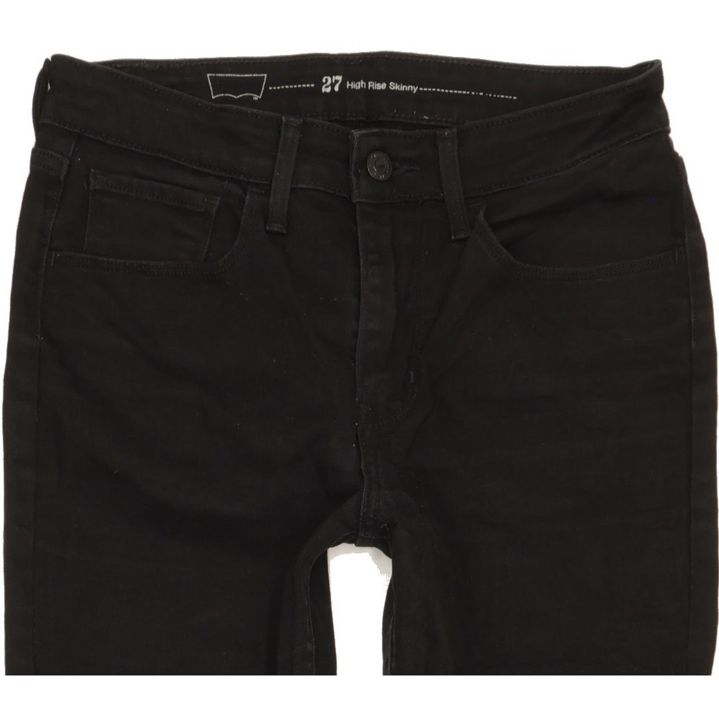 Levi's Women Black Skinny Slim Stretch Jeans W27 L31