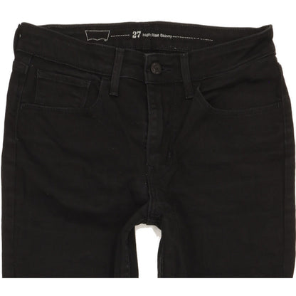 Levi's Women Black Skinny Slim Stretch Jeans W27 L31
