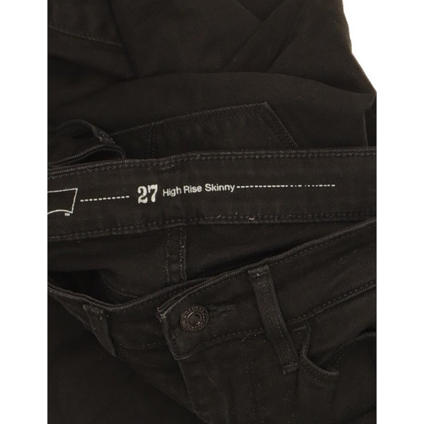Levi's Women Black Skinny Slim Stretch Jeans W27 L31